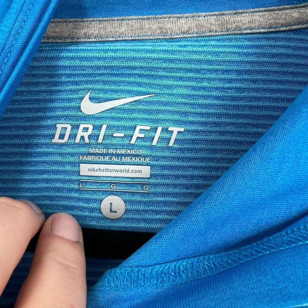 Nike Dri-fit Men’s Hoodie Hooded Sweatshirt Large - Picture 3 of 6